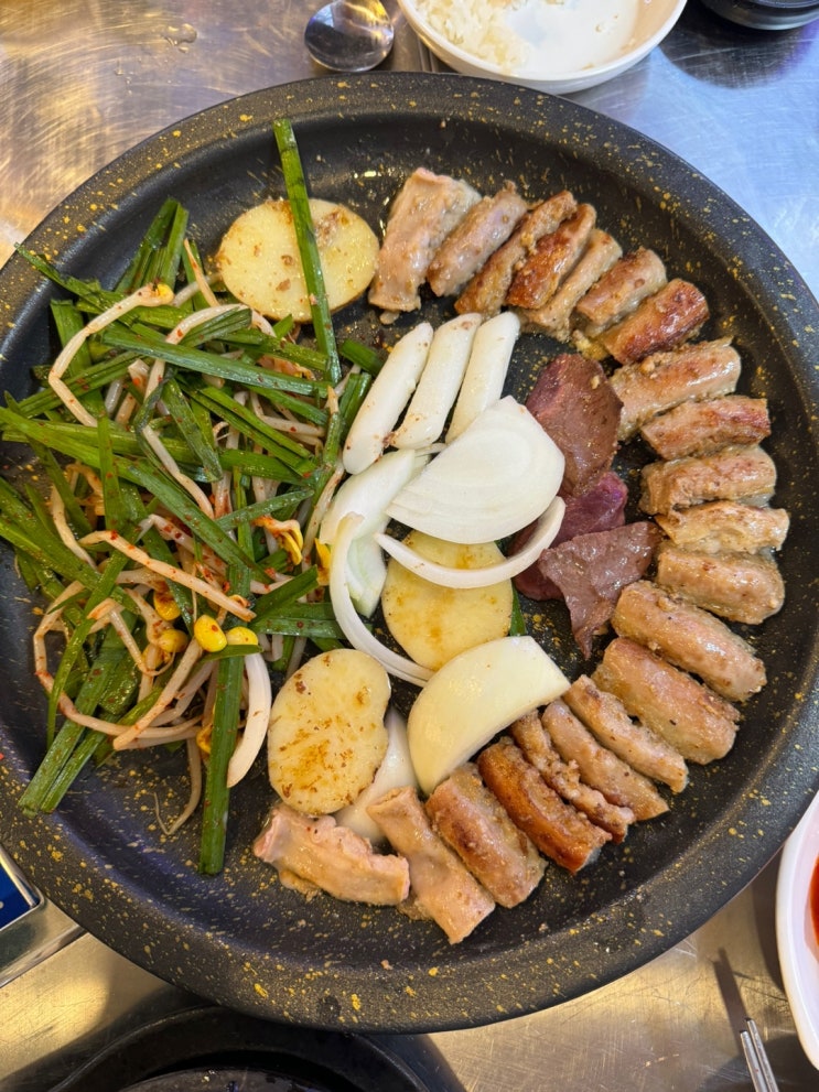  안산 초지동 소 곱창 맛집 엄지곱창