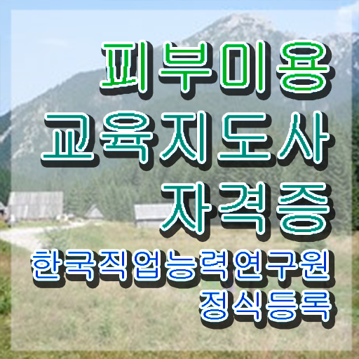  피부관리사 , 피부미용교육지도사 자격증 취득한 과정 정보 퍼펙트 요약
