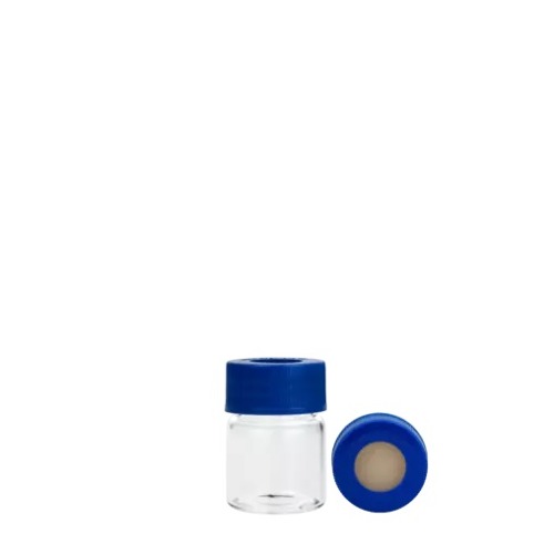  [유리초자] 10 ml 투명 셉텀 샘플 바이알 & 스크류 캡 10 ml Clear Septum Vial & Screw cap