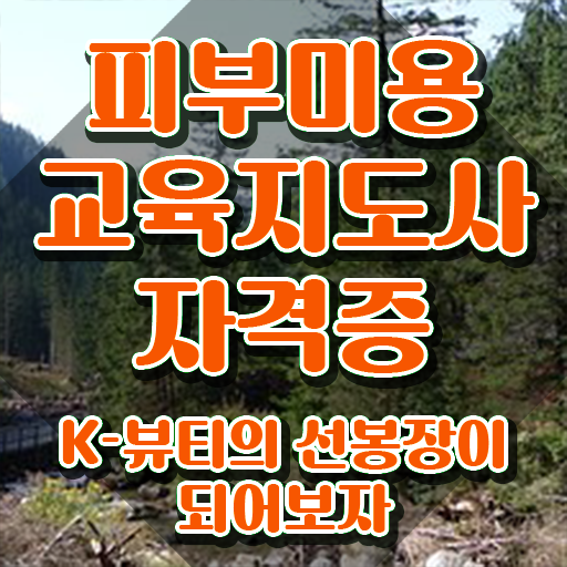  피부관리사자격증 , 피부미용교육지도사 자격증 온라인으로 간단히 합격한 전략 궁금하셨다면