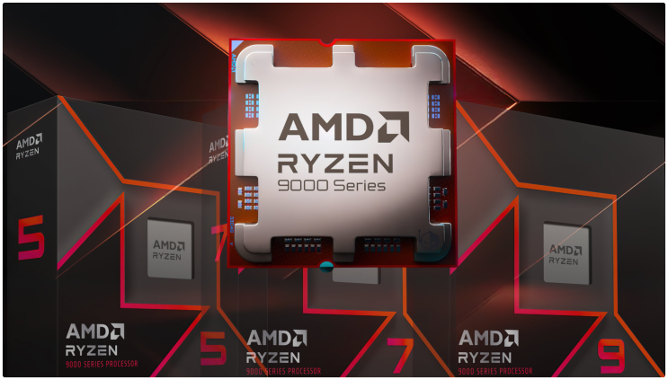  AMD 라이젠 9 9950X 데스크탑 CPU 미화 약 600달러, 7월 31일 출시 예정