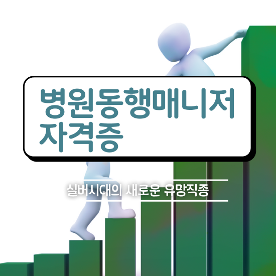  40대자격증 병원동행사 1달 만에 취득 정보