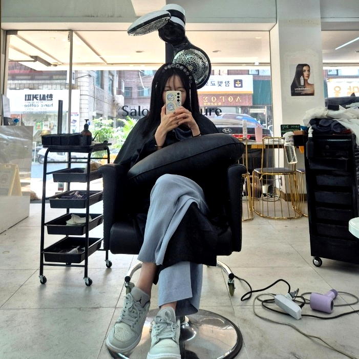  역삼 미용실 밤 12시까지 심야영업 (f.앞머리 커트)