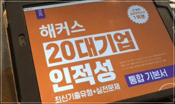  대기업 필기 전형 직무적성검사 (인적성 시험) 공부 후기/팁