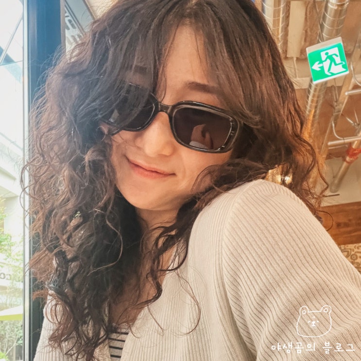  여름 썬글라스 힙한 디자인의 24 S/S KOOK Cher CGG_01 솔직 후기