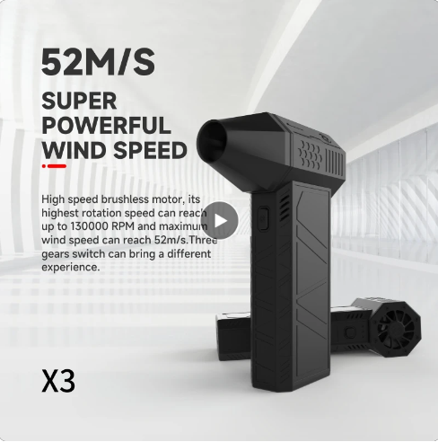  AMNVOLT 터보 제트 송풍기 터보 송풍기, 자동차 건조기, 풍속 52 m/s [영상첨부]