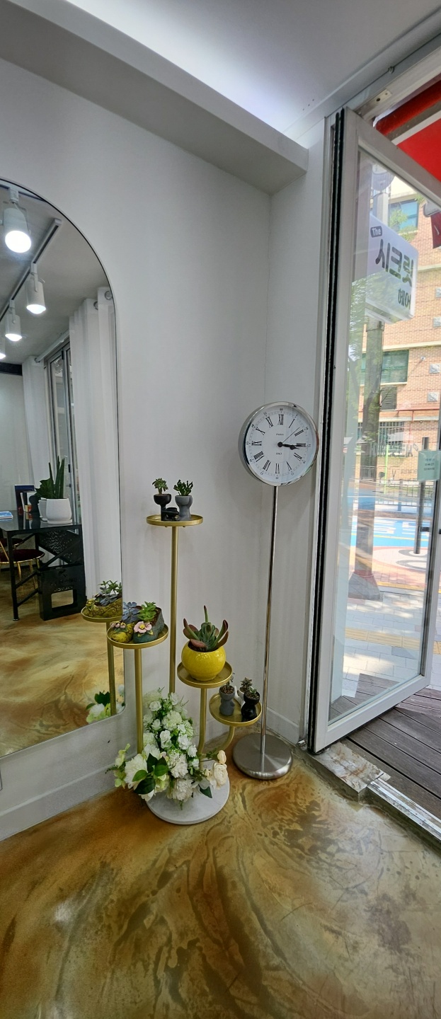  공릉동 미용실 시크릿헤어 후기! 레드오렌지 컬러와 결정리크리닉으로 완성한 완벽한 변신