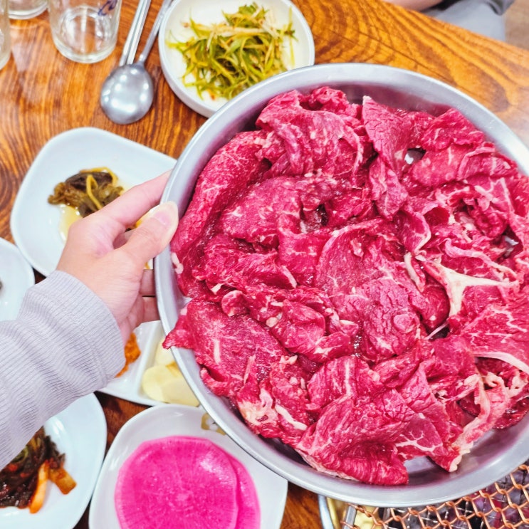  전남 광양 불고기 맛집 60년 광양 현지인 맛집 장원회관