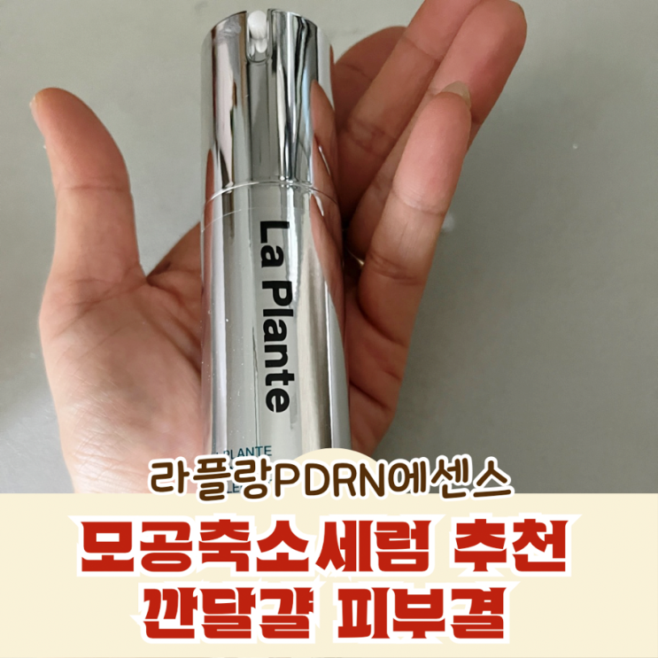 모공축소세럼 추천 깐달걀 피부결 라플랑 PDRN에센스