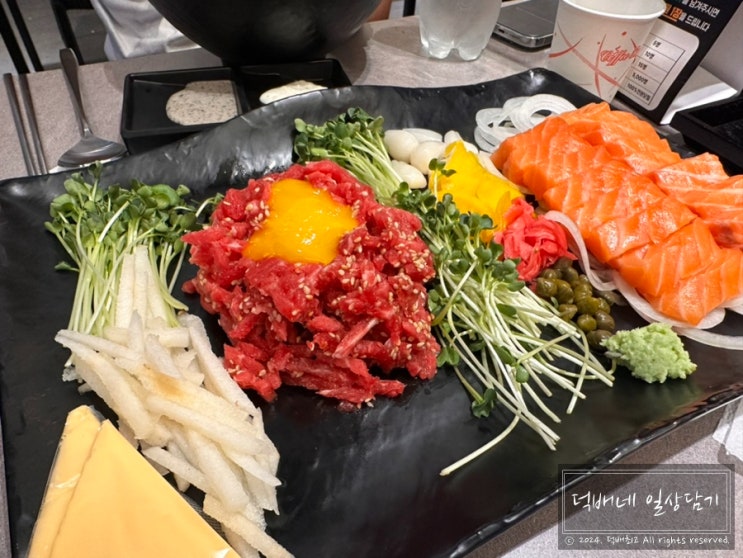  과천맛집 힐스테이트 육회바른연어, 갓성비 육바연세트 베스트조합