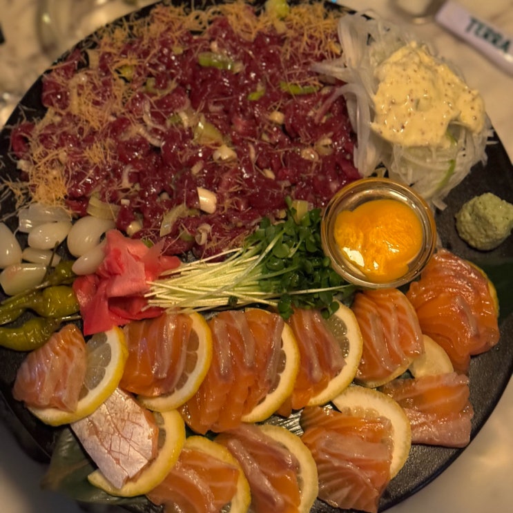  동성로술집ㅣ연어 육회가 맛있는 안주 맛집 취하는밤