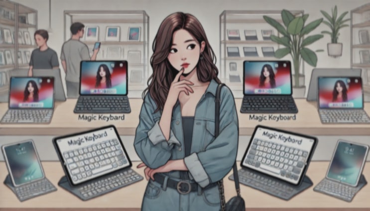 아이패드 X 애플 매직키보드 호환 가이드 for 에어/프로, M2/M4, 11/13인치 아이패드 X 애플 매직키보드 호환 가이드 for 에어/프로, M2/M4, 11/13인치