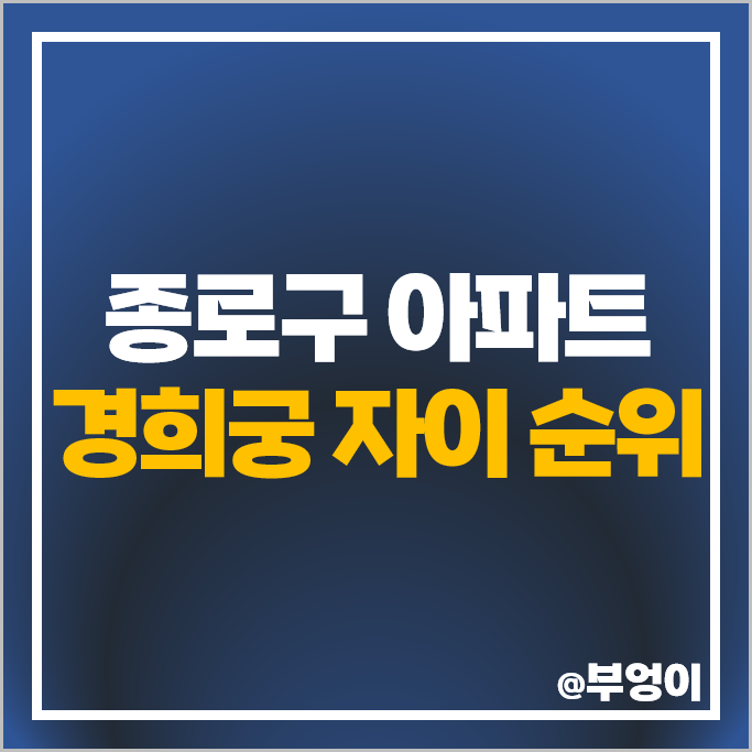 경희궁 자이 2단지 3단지 4단지 아파트 매매 가격 순위 경희궁 자이 2단지 3단지 4단지 아파트 매매 가격 순위