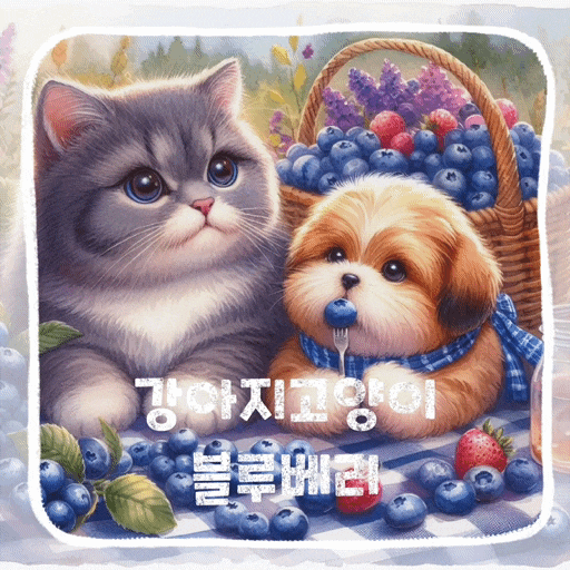  강아지 블루베리 먹어도 되나요?고양이는?