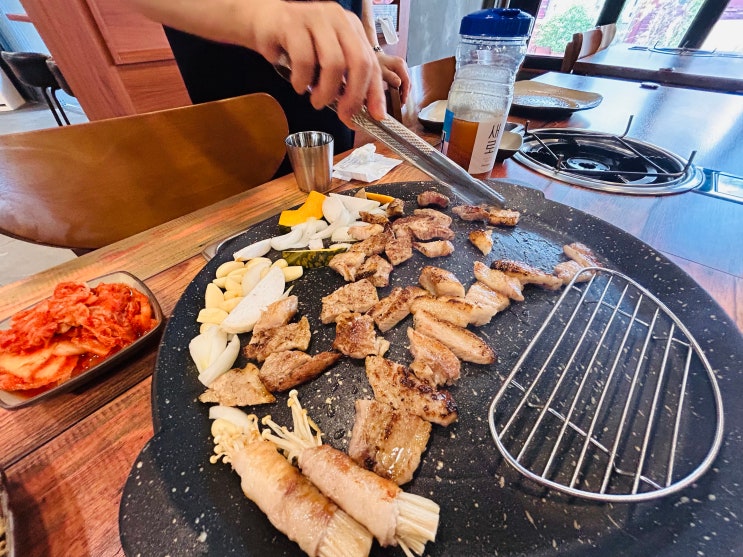  인천 송림동 돼지갈비 맛집 동인천 삼겹살 추천 돼지생갈비박터졌네