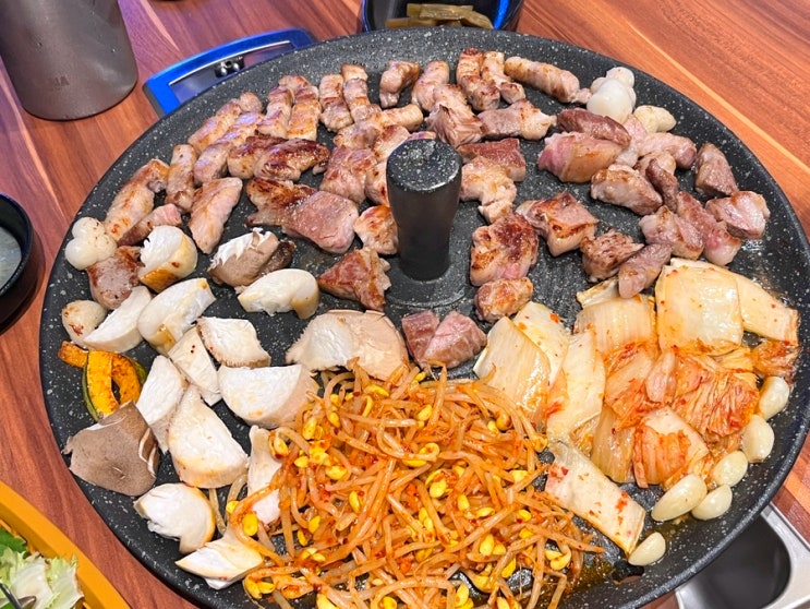  대구칠곡맛집 구암역 맛집 솥뚜껑 삼겹살 일행