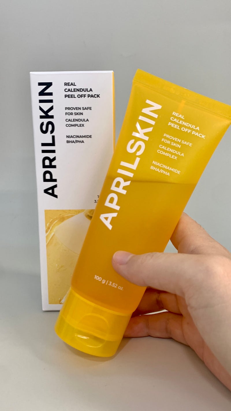 Aprilskin 에이프릴스킨 리얼 카렌둘라 필 오프 팩 성분 분석 rivew