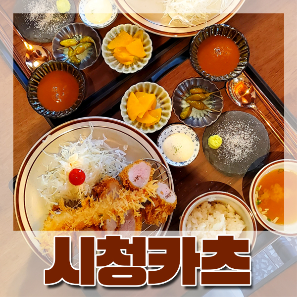  [부산/연제구] 깔끔하고 정갈한 점심 한끼 추천 '시청카츠' - 치즈 돈까스 히레카츠 맛집