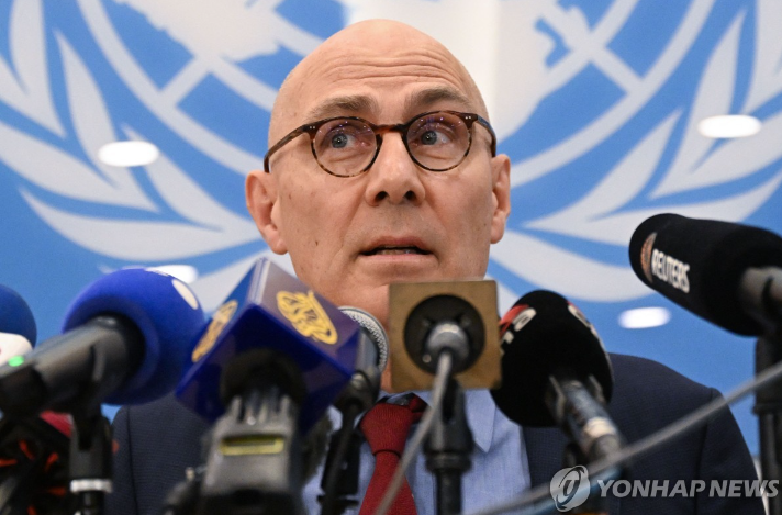 <b>유엔</b> "<b>이스라엘</b>, 가자 민간인 지역에 美정밀유도탄 투하"