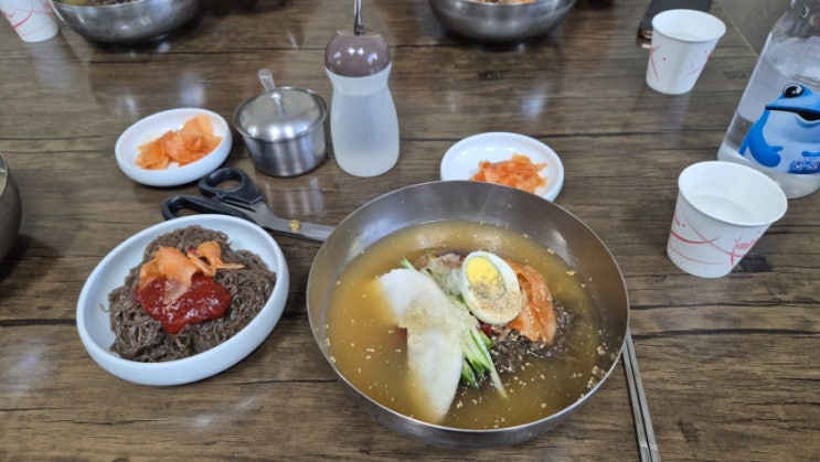  경기도 광주 현지 물냉 /비냉 냉면맛집 [다미정]