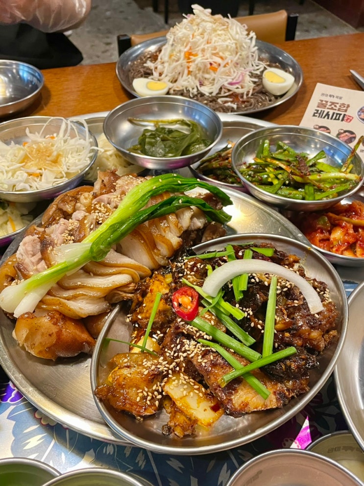  평택지제역 맛집 동삭동 완미족발 온족 마라족 막국수