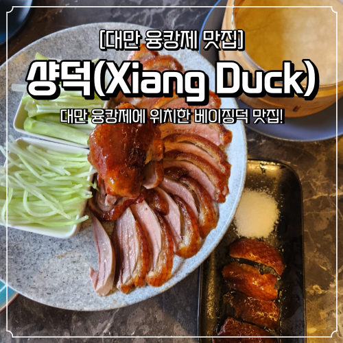  대만 베이징덕 맛집 타이페이 샹덕 Xiang Duck