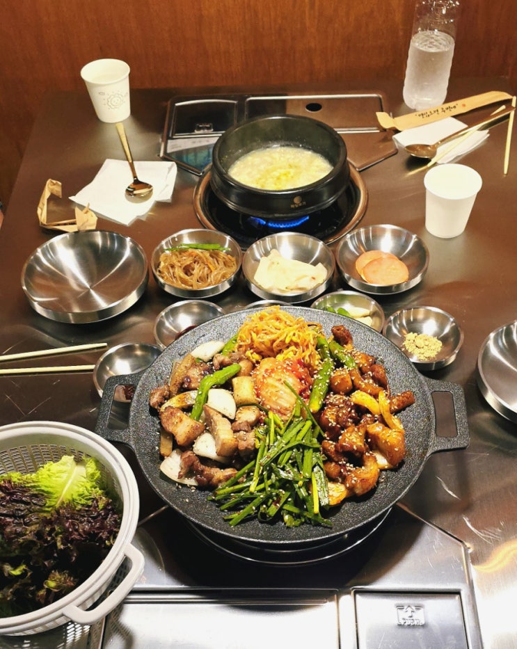  포항 영일대 고기맛집 구르메산장 포항점