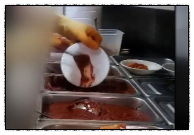  양산동의 용두식육식당 음식 재사용(강력처벌하라!!!)