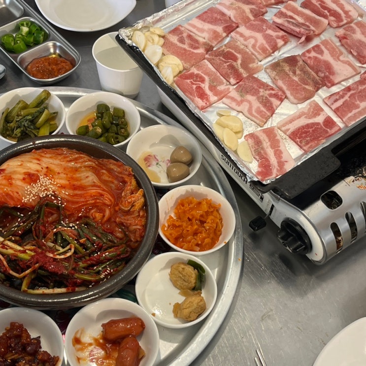  행궁동 야장 삼겹살 맛집 추천 빨간지붕