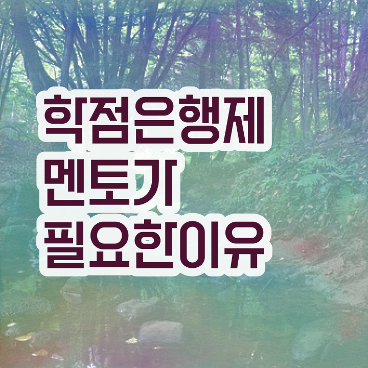  , 학은제 멘토 이 부분만 검토해 보세요