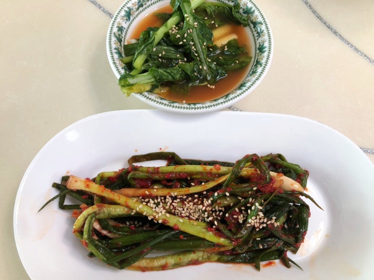  송도동맛집 정담원김치 파김치 열무물김치 배달 존맛탱