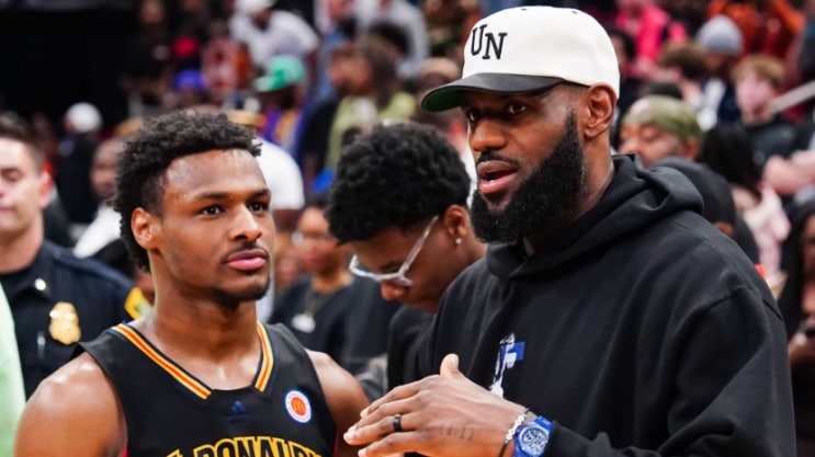 참가 :: <b>르브론</b> 제임스 아들 <b>브로니</b> 제임스 :: 이현중 NBA... 