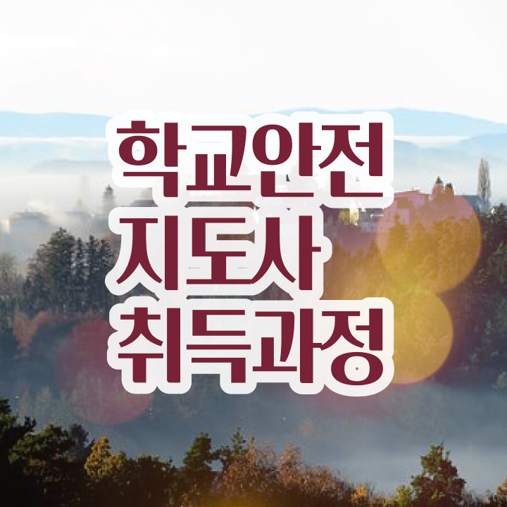  학교안전사고 , 학교안전지도사 자격증 단기간에 준비한 방법 핵심 공개