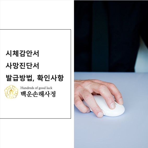  시체검안서 및 사망진단서 발급 방법 및 확인 사항