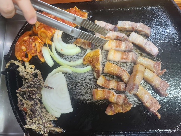  용산역 삼겹살 맛집 단체 회식하기 좋은 가람떡갈비