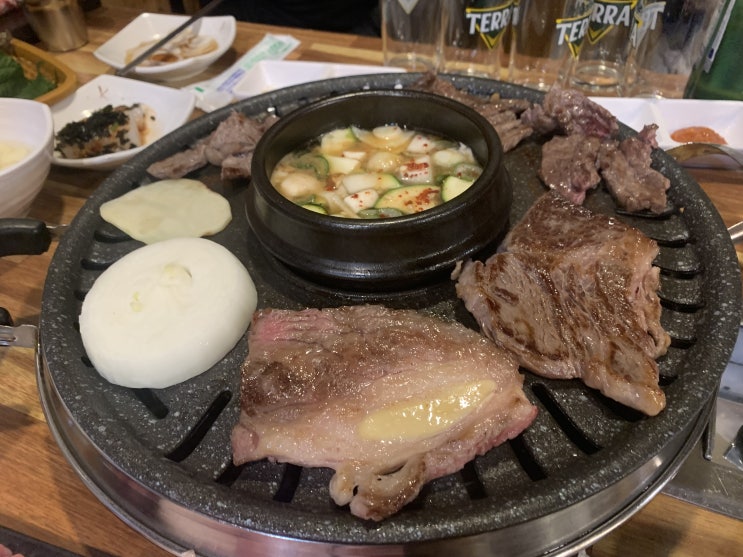  서울 중랑구 사가정센트럴아이파크 뒤 가성비 고깃집 <아침목장 축산마트>