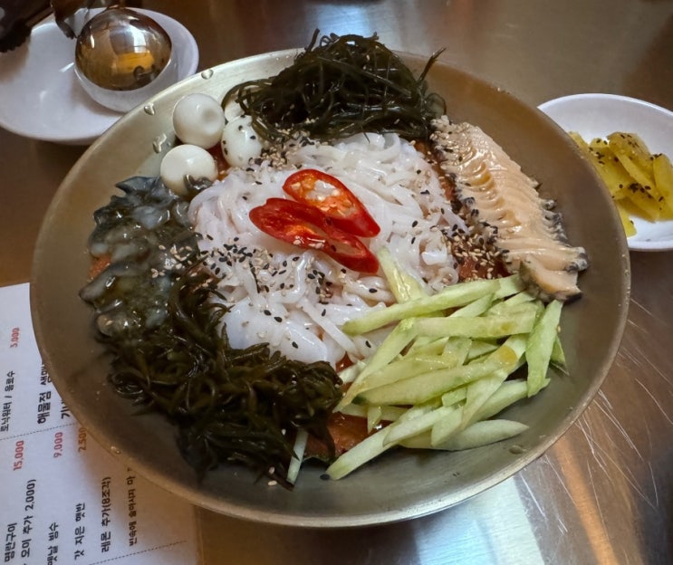  SNS에서 핫한 삼각지 해물점 용산 내돈내산