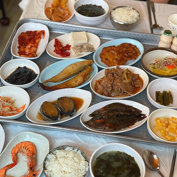  경남 사천 맛집 박서방식당:주말 오픈런 백반정식 후기