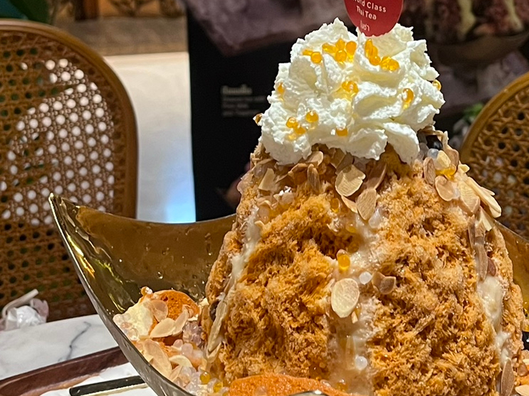  방콕밀크티빙수 미슐랭 맛집 아이콘시암 팡차 솔직 후기