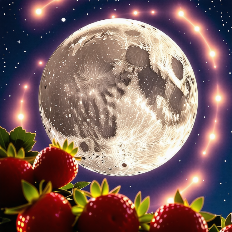  [6월 보름달] Strawberry Moon | 스트로베리 달의 매력: 보름달의 다양한 이름 