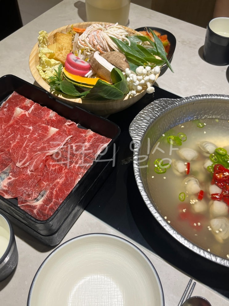  재방문 하니 더 맛있어진 ‘진월동 샤브샤브 맛집 수지화담’