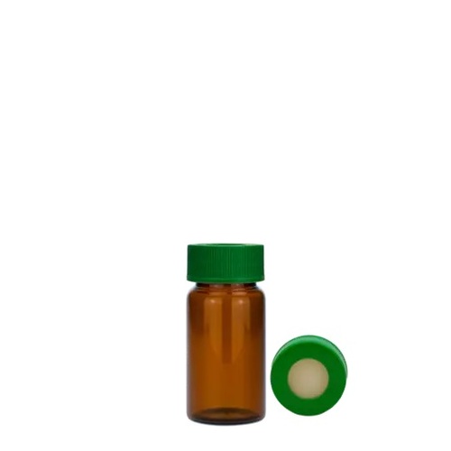  [유리초자] 20 ml 엠버 셉텀 샘플 바이알 & 스크류 캡 20 ml Amber Septum Vial & Screw cap