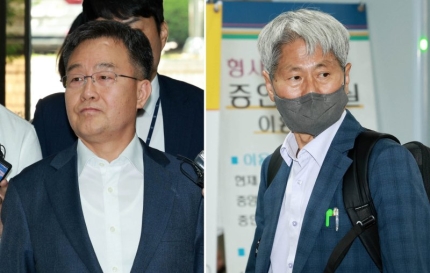 '尹 <b>명예훼손</b> 혐의' <b>김만배</b>·<b>신학림</b> 구속…"증거인멸·도망 염려"
