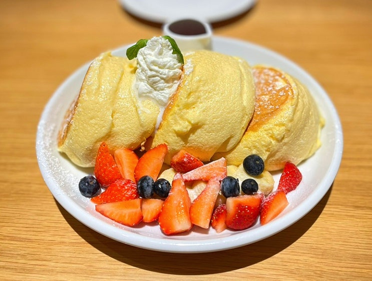  [일본 후쿠오카] 라라포트 후쿠오카 수플레 맛집 오리지널 팬케이크 하우스