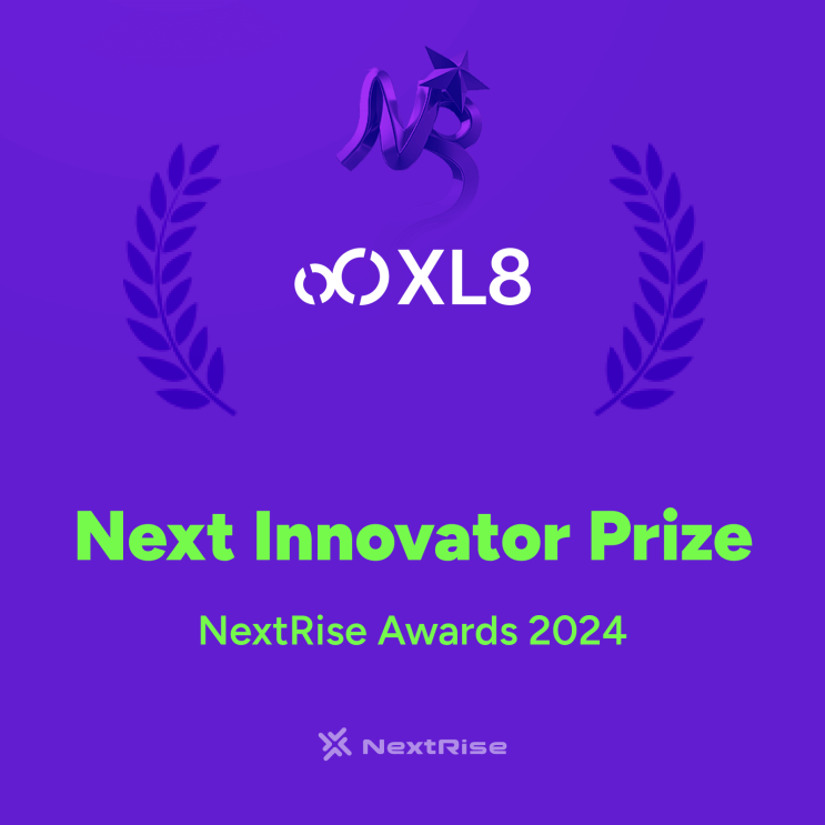  엑스엘에이트, NextRise 2024 'Next Innovator Prize' 수상