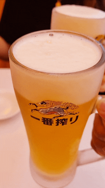  미스터교자 상봉, 기린 이치방 시보리 생맥주를 즐길 수 있는 곳