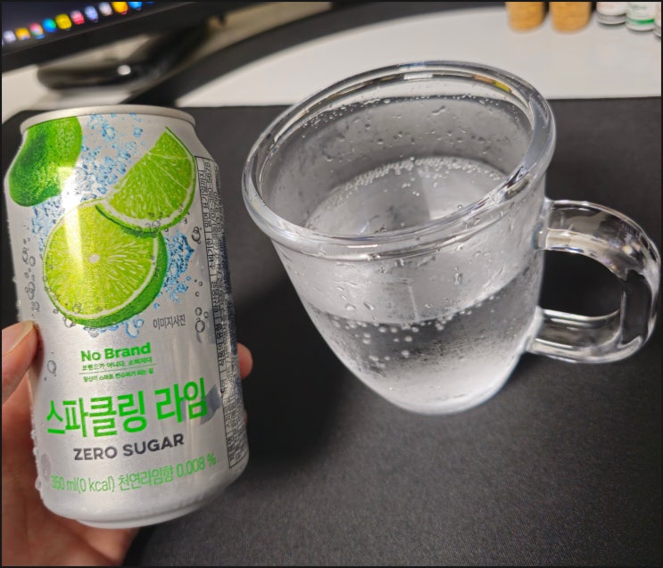 노브랜드 스파클링에이드 라임 후기 노브랜드 스파클링에이드 라임 후기