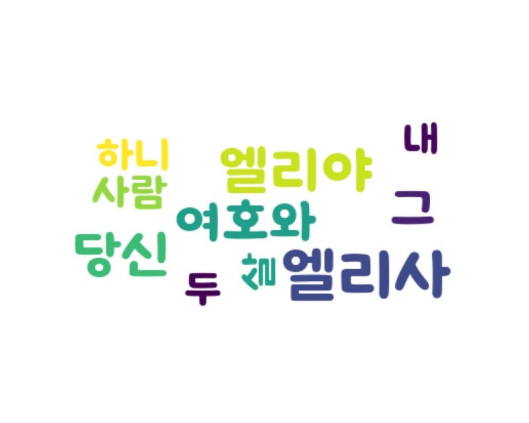 .......엘리야 .......엘리야