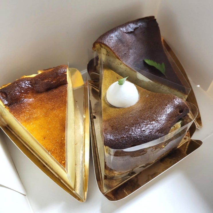  [문정역 디저트] 바스크 치즈 맛집 오와케이크