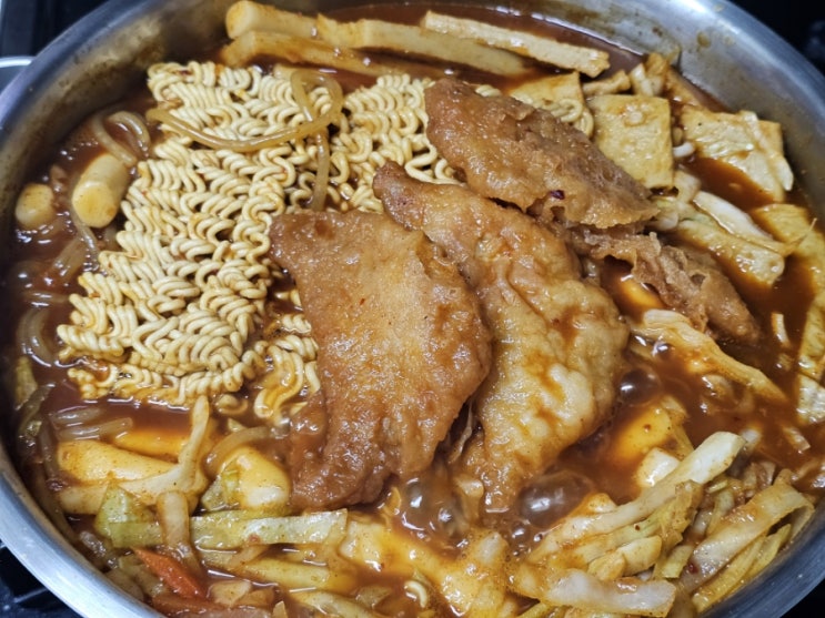  신당동 떡볶이 마복림할머니 막내아들네 밀키트 포장 조리법